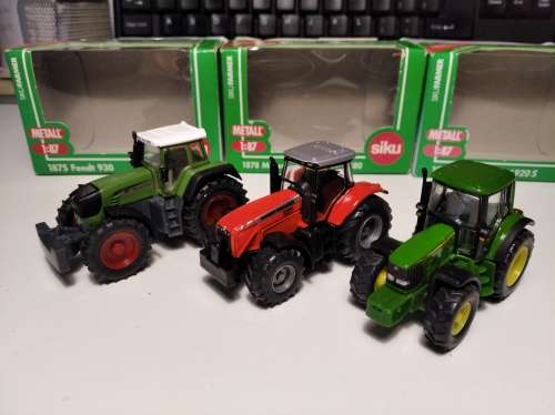 SIKU: THREE SUPERB TRACTORS