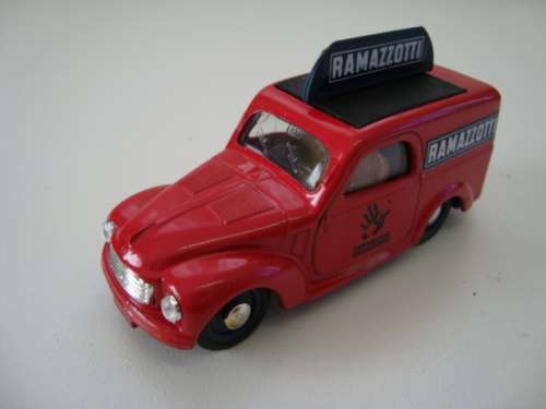 FIAT 500  BRUMM COMMERCIALE R53 RAMAZZOTTI