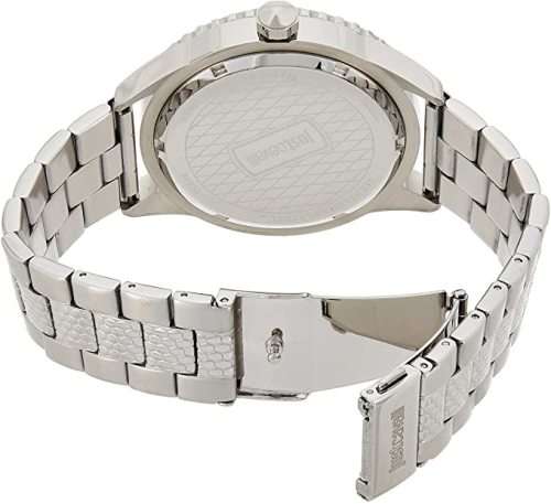 *JUST CAVALLI* MENS 44MM BLUE DIAL