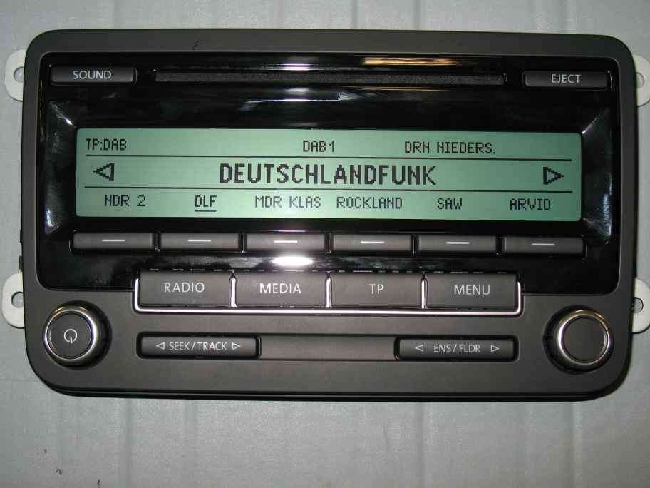 VW RCD 310 CD MP3 Player