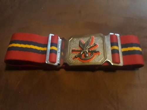 4 FIELD REGIMENT Stable belt