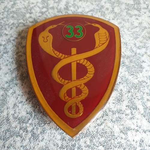 33 Field Ambulance, all pins intact