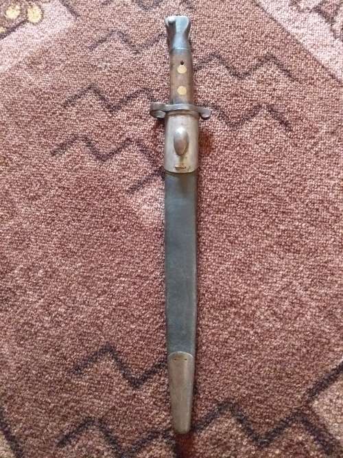 Enfield P1903 Bayonet and Scubbard