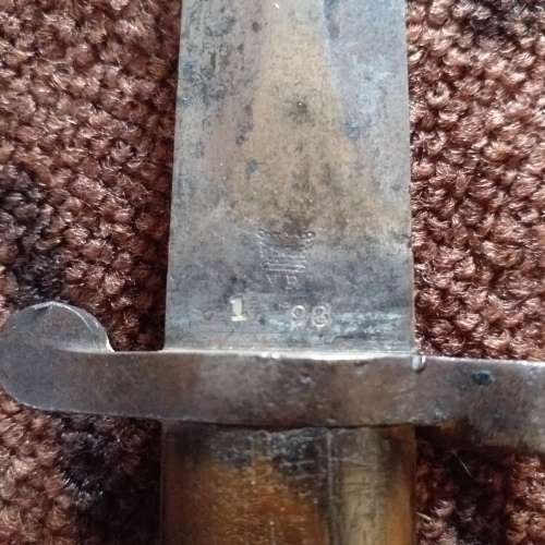 Enfield P1903 Bayonet and Scubbard