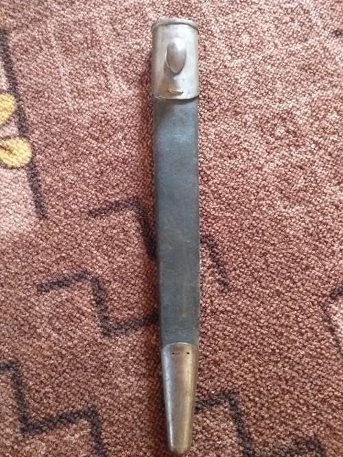 Enfield P1903 Bayonet and Scubbard