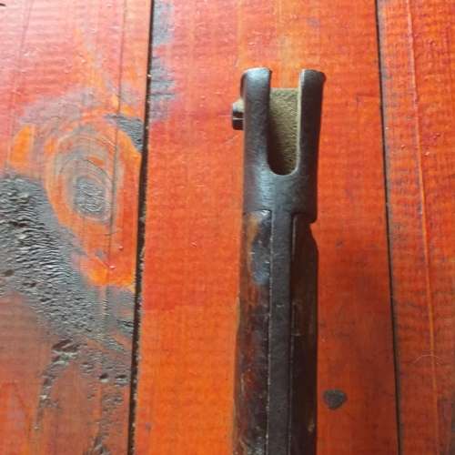 Enfield Bayonet some wood chipped on handle