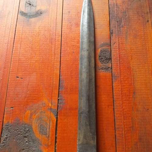 Enfield Bayonet some wood chipped on handle