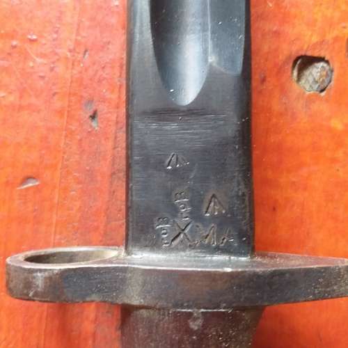 SAP 1907 bayonet,Scubbard and Frog