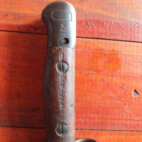SAP 1907 bayonet,Scubbard and Frog