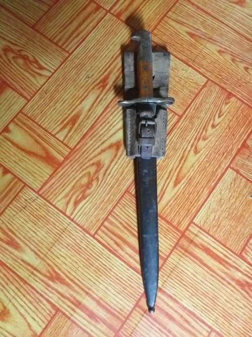 Swiss Elsener Schwyz bayonet with Scabbard and Frog