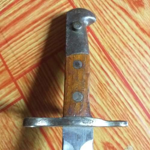 Swiss Elsener Schwyz bayonet with Scabbard and Frog