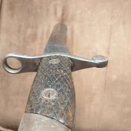 Spanish Toledo Bayonet with Scabbard.