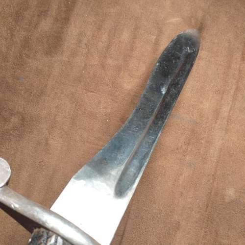 Spanish Toledo Bayonet with Scabbard.