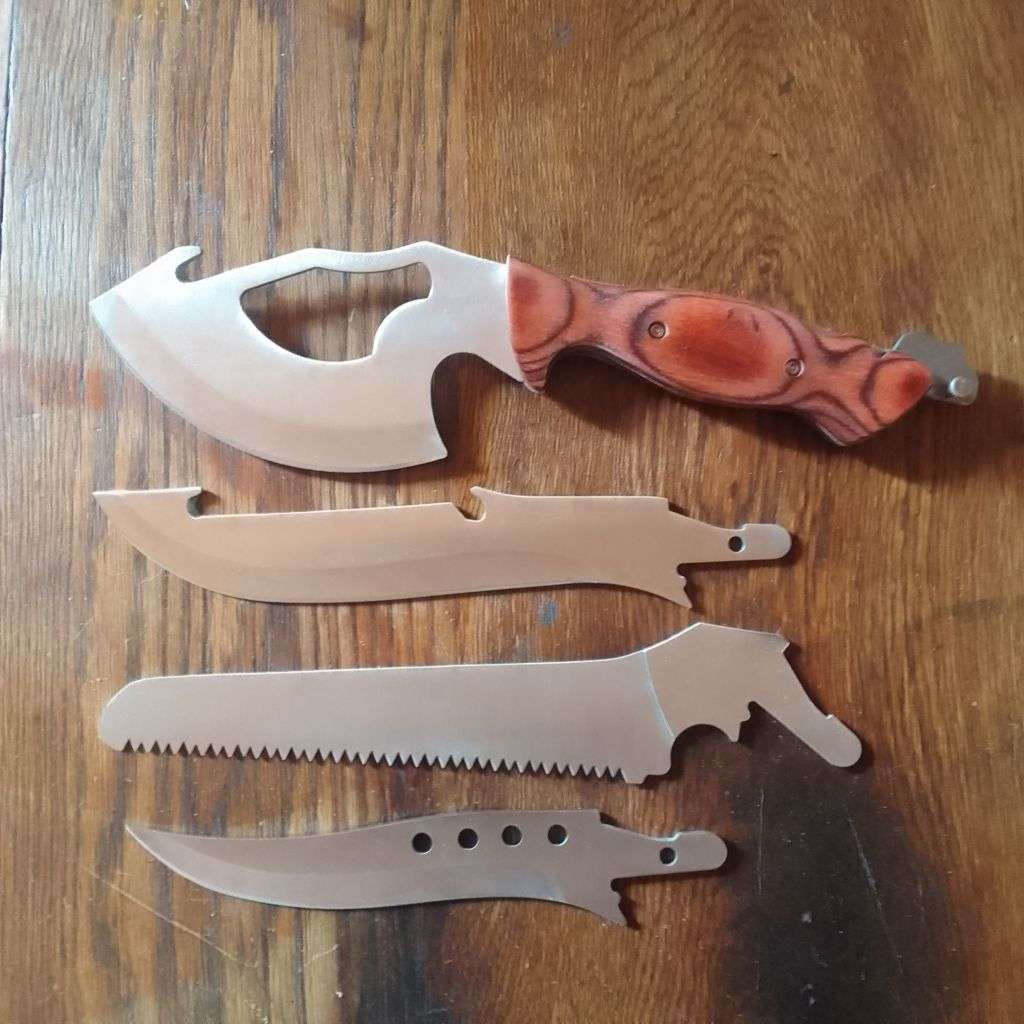 Multi knife combination set.