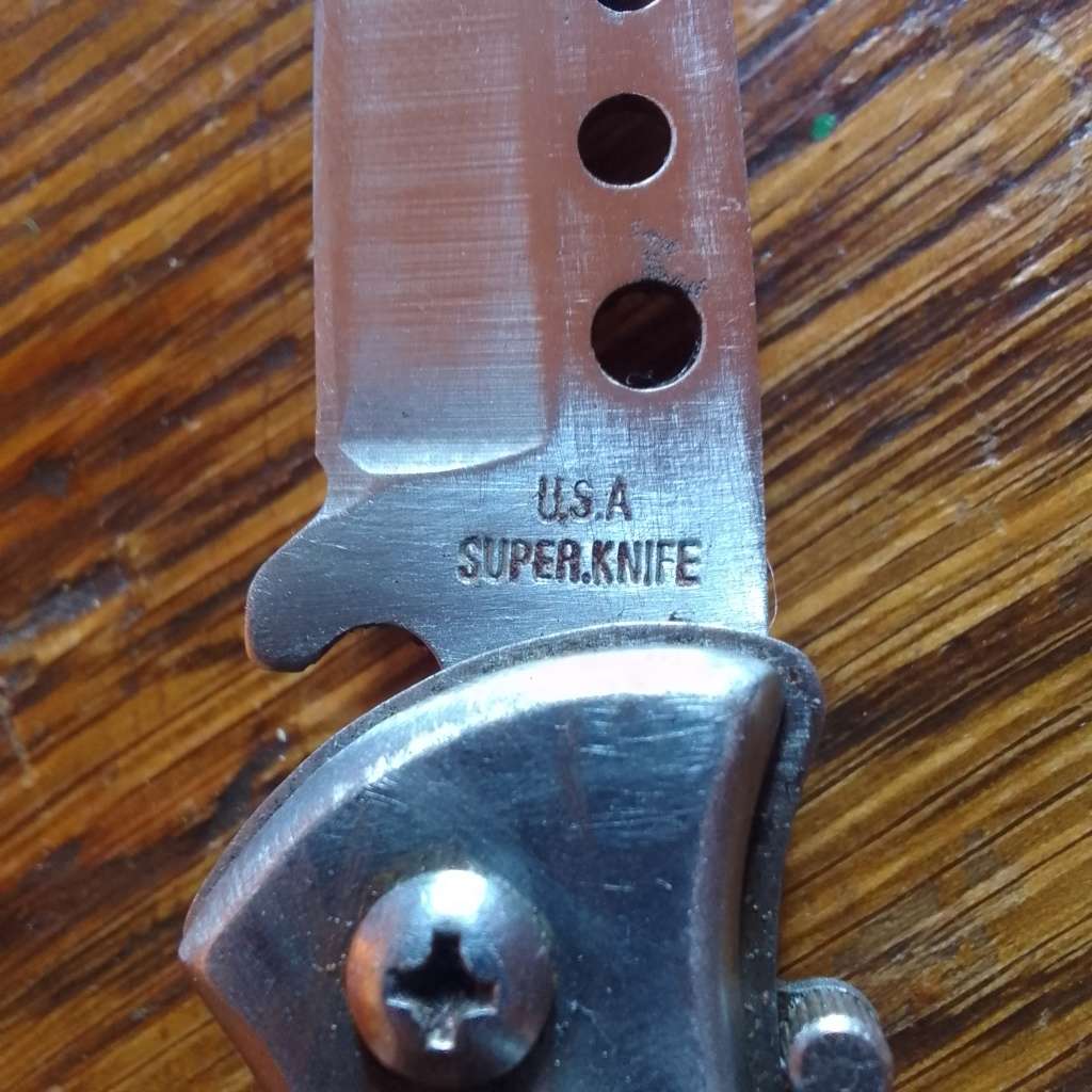 USA Super flick knife.