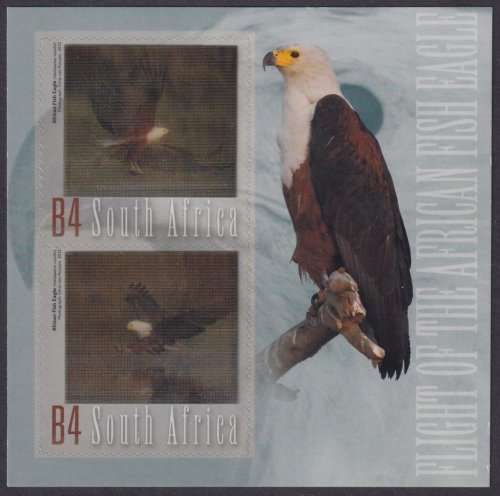SOUTH AFRICA - 2013 Flight of the African Fish Eagle minisheet (MNH)