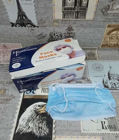 Disposible 3 ply Surgical mask with earloop