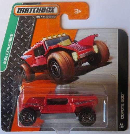 ***MATCHBOX***COYOTE 500***PACKED 2013***NEW SEALED***