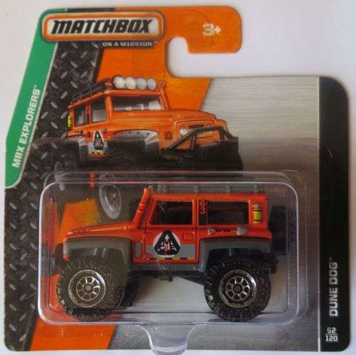 ***MATCHBOX***DUNE DOG***PACKED 2013***NEW SEALED***