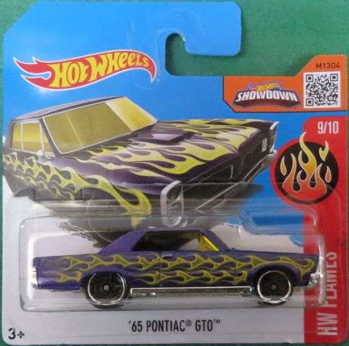 **1965 PONTIAC GTO**HOTWHEELS**NEW SEALED**