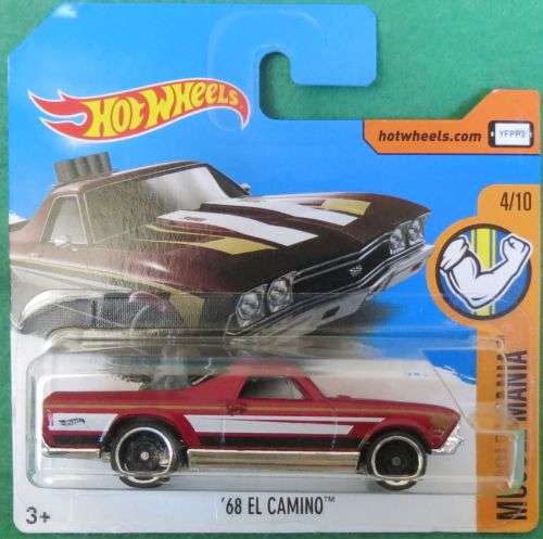 **1968 CHEVY EL CAMINO**HOTWHEELS**NEW SEALED**