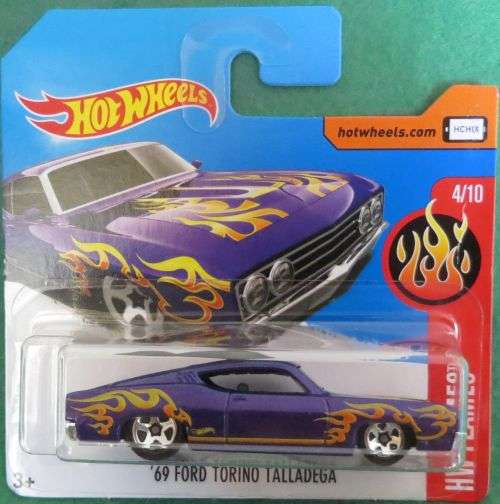**1969 FORD TORINO TALLADEGA**HOTWHEELS**NEW SEALED**