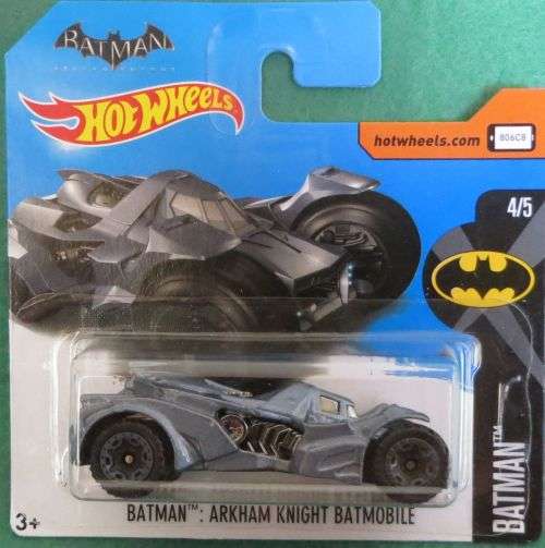 **BATMAN - ARKHAM KNIGHT BATMOBILE**DC COMICS**HOTWHEELS**NEW SEALED**