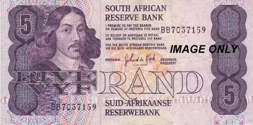 **R5 NOTE**GPC DE KOCK**3RD ISSUE**BB**1989**