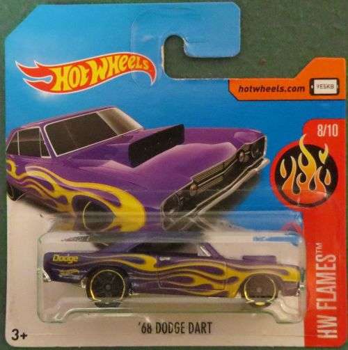 **1968 DODGE DART**HOTWHEELS**NEW SEALED**