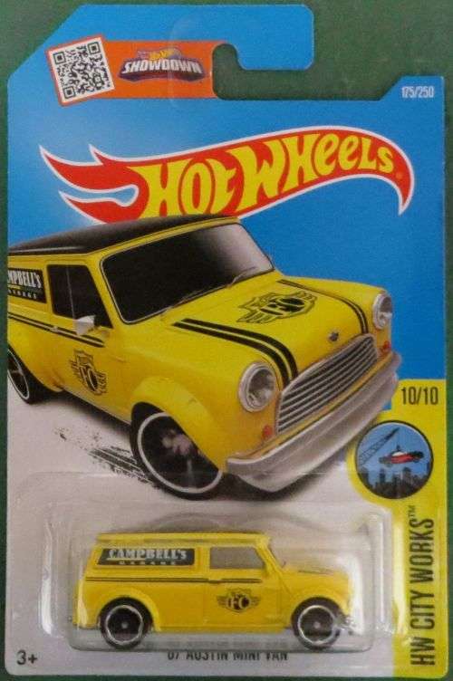 **1967 AUSTIN MINI VAN**HOTWHEELS**SEALED PACK**