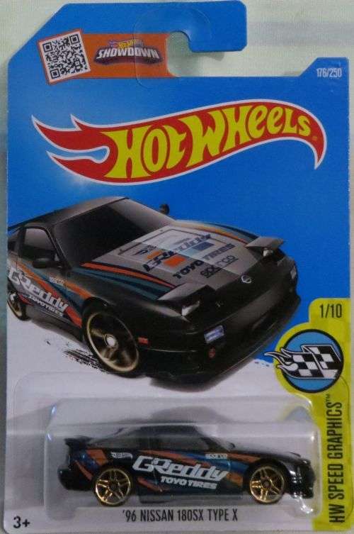 **1996 NISSAN 180SX TYPE X**HOTWHEELS**SEALED PACK**