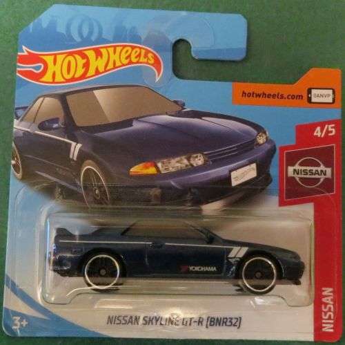 **NISSAN SKYLINE GT-R (BNR32)**HOTWHEELS**NEW SEALED**
