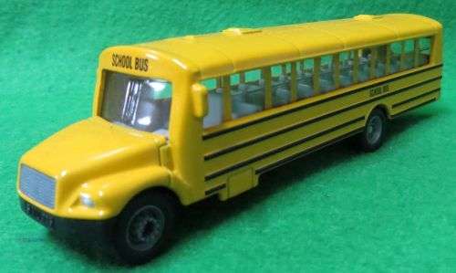 **SIKU**SCHOOL BUS**RUBBER WHEELS**