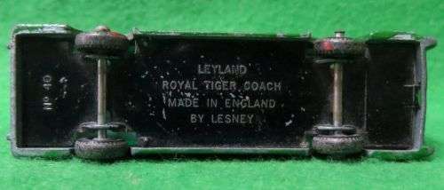 **LESNEY**LEYLAND ROYAL TIGER COACH - NR 40**MADE IN ENGLAND**