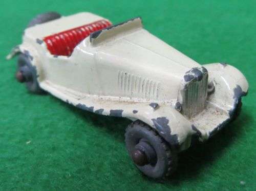 **VINTAGE**LESNEY - NR 19**MG MIDGET**MADE IN ENGLAND**