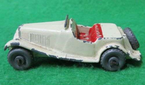 **VINTAGE**LESNEY - NR 19**MG MIDGET**MADE IN ENGLAND**