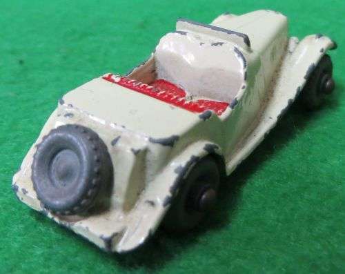 **VINTAGE**LESNEY - NR 19**MG MIDGET**MADE IN ENGLAND**