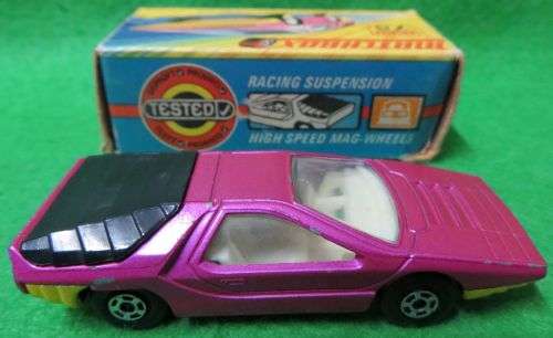 **VINTAGE**MATCHBOX LESNEY NR 75**ALFA CARABO**MADE IN ENGLAND**