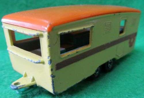 **VINTAGE** MATCHBOX LESNEY**TRAILER CARAVAN**NR 57**