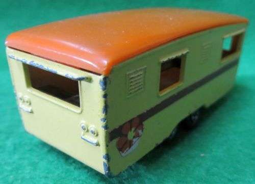 **VINTAGE** MATCHBOX LESNEY**TRAILER CARAVAN**NR 57**