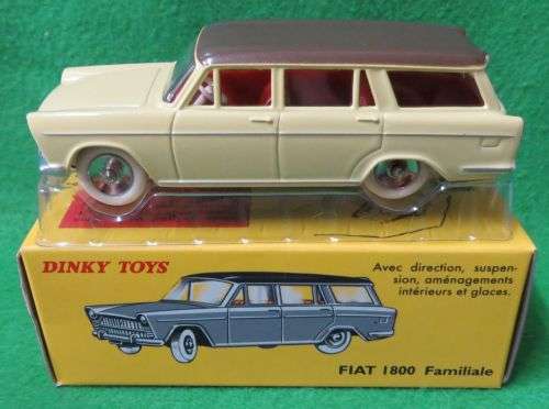 **DINKY #548**FIAT 1800 FAMILIALE**DE AGOSTINI COLLECTION**MINT IN BOX**NOREV MATTEL**