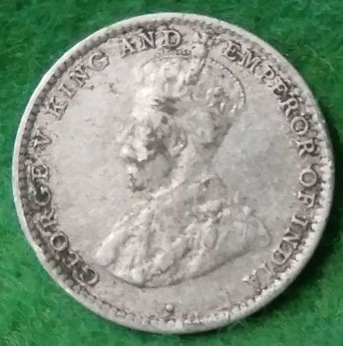 CEYLON (SRI LANKA) - SILVE - 1924 - 10 CENT