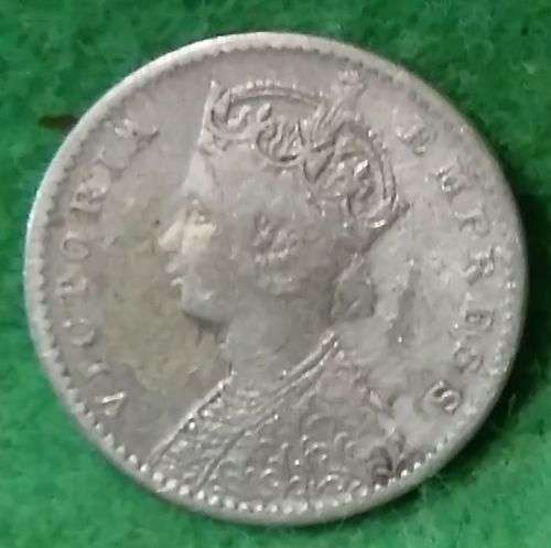INDIA (BRITISH) - SILVER - 1901 - 2 ANNAS