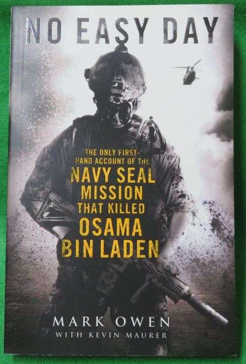 **WAR**BOOK**NO EASY WAY**NAVY SEAL MISSION THAT KILLED OSAMA BIN LADEN**MARK OWEN/KEVIN MAURER*