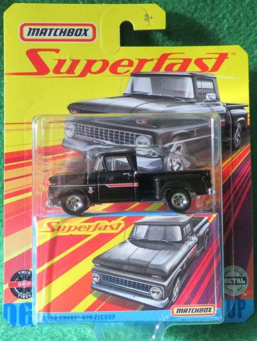 MATCHBOX SF - 1963 CHEVY C10 PICKUP - NEW SEALED WITH COLLECTORS BOX
