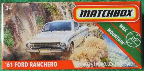 MATCHBOX - 1961 FORD RANCHERO - NEW SEALED IN BOX