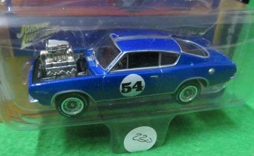 **JOHNNY LIGHTNING**PLYMOUTH BARRACUDA**SPOILERS**LIMITED EDITION 1/2000**SEALED PACK**