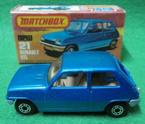 **MATCHBOX LESNEY**RENAULT 5TL**WITH ORIGINAL BOX - 1978**