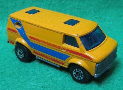 **MATCHBOX LESNEY No.68**CHEVY VAN**METAL BASE**IN VERY GOOD CONDITION**1979**