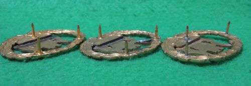 **SAP**WARRANT OFFICER BADGES - LOT OF 3** ALL PINS INTACT**